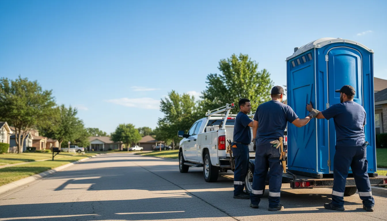 Portable Toilet Rental in Sterling City, TX near me